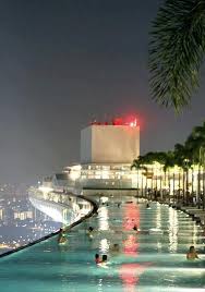 Pool On The 57th Floor Of The Marina Bay Sands Casino In Singapore Dream Vacations Places Places To Travel