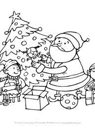 This lovely colouring sheet features a selection of different images all related to this topic. Santa And Elves Coloring Page All Kids Network