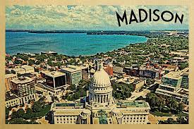 We are guided by the concept, do the right thing, both internally and externally. Madison Wisconsin Vintage Travel Poster Digital Art By Flo Karp