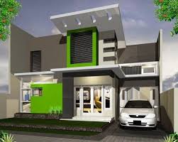 Penerapan warna seperti ini bisa kamu dapatkan dari rumah minimalis dengan ukuran yang lebih kecil akan menggunakan tambahan aksen hijau cerah pada bagian dinding yang menonjol. 10 Kombinasi Terbaik Cat Rumah Minimalis Paling Populer Tahun 2019