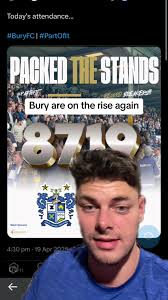 Bury FC's Incredible Rise Through the Football Leagues