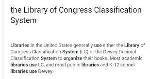 In this classification dewey used ten major classes which include all book and then divided each major class into ten related subclasses. It Is A System Of Arranging Library Sources Brainly Ph