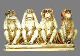 Four Wise Monkeys Buddhist Principle Monuments Reveal The three wise monkeys are a japanese pictorial maxim, embodying the proverbial principle see no evil, hear no evil, speak no evil. four wise monkeys buddhist principle