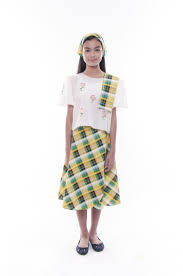 Made To Order Girls Baro T Saya Plaid Set 002 Filipino Clothing Filipiniana Dress Baro T Saya