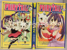 Fairy Tail Blue Mistral volumes 1-4 English Manga Graphic Novels Lot NEW |  eBay