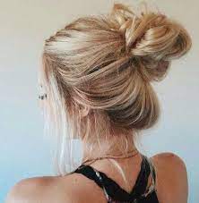 Insta And Pinterest Amymckeown5 Thin Hair Updo Hair Styles Messy Hairstyles