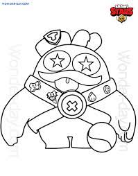 Squeak is an alien water creature, an assistant to colonel ruffs, created from his saliva. Squeak Brawl Stars Coloring Pages Wonder Day Coloring Pages For Children And Adults