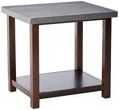 Ashley Furniture Signature Design Crosshaven Accent Chair Contemporary Gray Faux Leather Loose Cushions Gold Lavorist Stylish Furniture Furniture Ashley Furniture