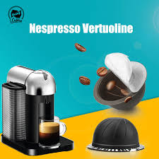 Press these two buttons at the same time and hold them for about three seconds. Two Size Crema Nespresso Vertuoline Coffee Capsule Disposable Foils Lid Reusable Filter Espresso Vertuolline Plus Coffee Cup Coffee Filters Aliexpress