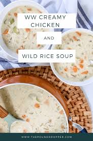 Ww Creamy Chicken And Wild Rice Soup Recipe Wild Rice Soup Rice Soup Wild Rice Recipes