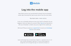 Skedulo is thrilled to have developed this app in partnership with salesforce. Log In To The Mobile App Skedulo