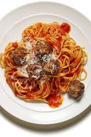 This Recipe Is By Pete Wells And Takes About 1 Hour Tell Us What You Think Of It At The New York Times Spaghetti And Meatballs Tomato Sauce Recipe Nyt Cooking