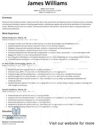 Medical Assistant Resume Samples 2020 Career Advices In 2020 Resume Template Free Resume Design Template Resume Template