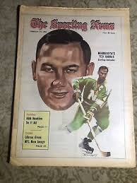 Sporting News 1972 Ted Harris NMT