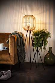by boo vloerlamp sunlight 115 cm klein bamboe lampen woonkamer lampen in woonkamer vloerlamp