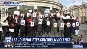 Elle est diffusée sur la tnt, le câble, le satellite et sur internet. Des Journalistes Se Reunissent Pour Clamer Leur Liberte D Informer A Paris