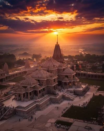 Shri Ram Janmabhoomi Mandir (Ram Mandir) located in Ayodhya, Uttar Pradesh, India. About the Temple • Dedicated to: Lord Shri Ram, the 7th incarnation of Lord Vishnu • Significance: Believed to be