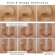 Open Hoop Suited For Most Piercings Check Sizes