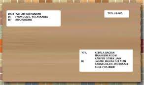 Check spelling or type a new query. Contoh Amplop Surat Lamaran Kerja Guru Kumpulan Contoh Gambar