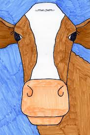 How to make a cow by angela posada swafford. Draw A Cow Face Art Projects For Kids