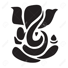Ganesha Or Ganesh Stylized In Black And White Ganesha Drawing Ganesha Lord Ganesha Paintings Ganesh vector logos with line style?ganesha is the most beloved god to people of all ages. lord ganesha paintings