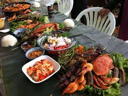 Birthday Party Food List Filipino Summer Kamayan At Our Backyard Patio Asian Recipes Filipino Food Dessert Tasty Dishes