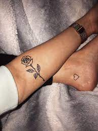 Love My Simple Tattoos Tattoo Rosetattoo Ankletattoo Hearttattoo Rose Heart Aesthetic Armtattoo Simple M Tattoos Simple Tattoos Tiny Rose Tattoos