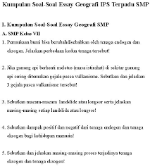 Koloid asap merupakan contoh dari koloid aerosol padat, dimana fase terdispersinya pada t dalam fase pendispersinya gas. Contoh Soal Essay