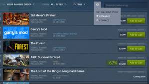 Keep track of your favorite styles—or share with family and friends. Steam Wishlist Now Has A Compact Mode Pcgamesn