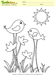 These simple coloring pages are always a hit with toddler, preschool, pre k, and kindergarten age kids. Spring Bird Coloring Page Coloring Sheet Bird Coloring Pages Bird Coloring Page Spring Coloring Pages