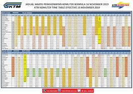 Ktm ets train timetable northbound route (jadual perjalanan ke utara) 2021. Ktmb 03 2267 1200 On Twitter Jadual Baharu Ktm Komuter Mulai 16 November 2019 Untuk Laluan Batu Caves Pulau Sebang Tanjung Malim Pelabuhan Klang Terdapat Penambahan 1 Servis Di