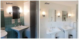 1930s bathrooms vintage color from the depression era. Bathroom Remodel Before And After In 1930s Master Aco