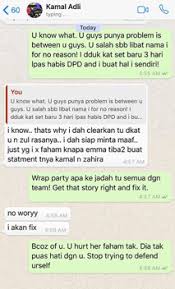 Sebelum ini desas desus menyatakan hubungan kamal dan emma telah berakhir berikutan isu yang terpalit diantara kamal adli. Panas Zahirah Macwilson Tayang 8 Foto Perbualan Whatsapp Dengan Kamal Adli Iluminasi
