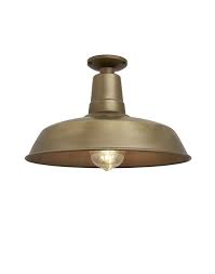 Visit our barn ceiling fans website; Industville Brooklyn Flush Ceiling Light Holloways