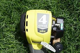 Weed eaters are a popular outdoor tool that is used for keeping your yard the gas powered engine is 28cc and 2 cycle which provides great cutting power. Ryobi 4 Cycle 30 Cc Straight Shaft Gas Trimmer Review Model Ry34446 Tools In Action Power Tool Reviews