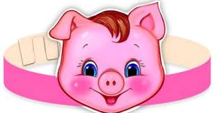 как сделать маску из бумаги своими руками для детей Kartinki Po Zaprosu Maski Zhivotnyh Iz Bumagi Porosyata Maski Porosyata Podelki Porosyata