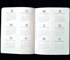 Download year at a glance calendar 2021. 12 Fabulous Bullet Journal Yearly Spreads Sweet Planit