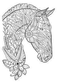 Download Pin By Karen Brooks On Off Lesson Ideas Horse Coloring Pages Mandala Coloring Pages Horse Coloring