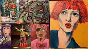 Milkdadd, Emily Moll Wood, Shaeffer, Lex Blevins, Meikel Church at Third  Friday Argenta Art Walk