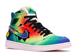 Stay a step ahead of the latest sneaker launches and customizable graphics (including balvin's signature smiley face) put a distinct twist on the heel, with. J Balvin X Air Jordan 1 Retro Og High Colores Y Vibras Air Jordan Dc3481 900 Multi Color Black Pink Foam Multi Color Flight Club