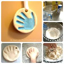 Diy Salt Dough Handprint Recipe Handprint Ornaments Crafts For Kids Salt Dough
