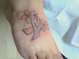 Customize your small leo symbol tattoo a bit by adding a bit of color. Cancer Ribbon Tattoo Ideas Foot Tattoos Design