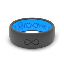 Amazon Com Groove Life Groove Ring The Worlds First Breathable Silicone Ring Sports Rubber Rings For Men Mens Wedding Rings Silicone Wedding Band Mens
