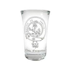 We have an excellent range of clan crest products, search for your clan or surname in the clan family finder above to find products in your crest. Amazon Com Fergusson Ferguson Scottish Family Clan Crest Shot Glass 2oz Free Personalized Engraving Handmade