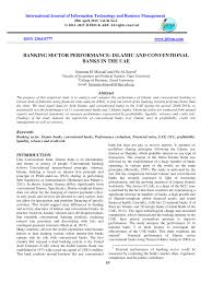 The customer shall give consent to the bank to deal with the whole or any part of any balances in the account in the manner minimum initial deposit. Pdf Banking Sector Performance Islamic And Conventional Banks In The Uae