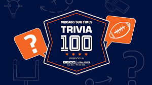 Related quizzes can be found here: Football Trivia 100 Chicago Sun Times