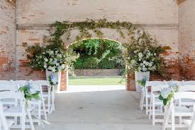 Blue And White Wedding Flowers At Enterprise Mill Augusta Georgia Event Design Florals By Greg Boulus White Wedding Flowers College Wedding Event Design