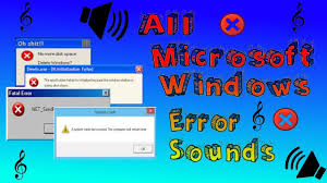 Locate, and then click to select the startup program or the startup service that is in software explorer. All Microsoft Windows Error Sounds 1 0 10 Youtube