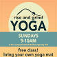Rise & Grind Yoga – Community Class event image