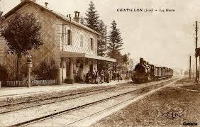 Chatillon Jura Carte Postale Gare Cartes Postales Anciennes